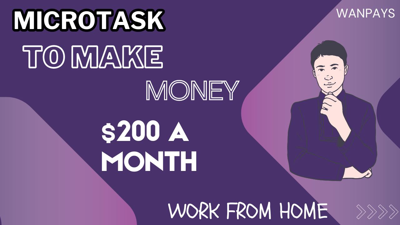 Earning with microtask